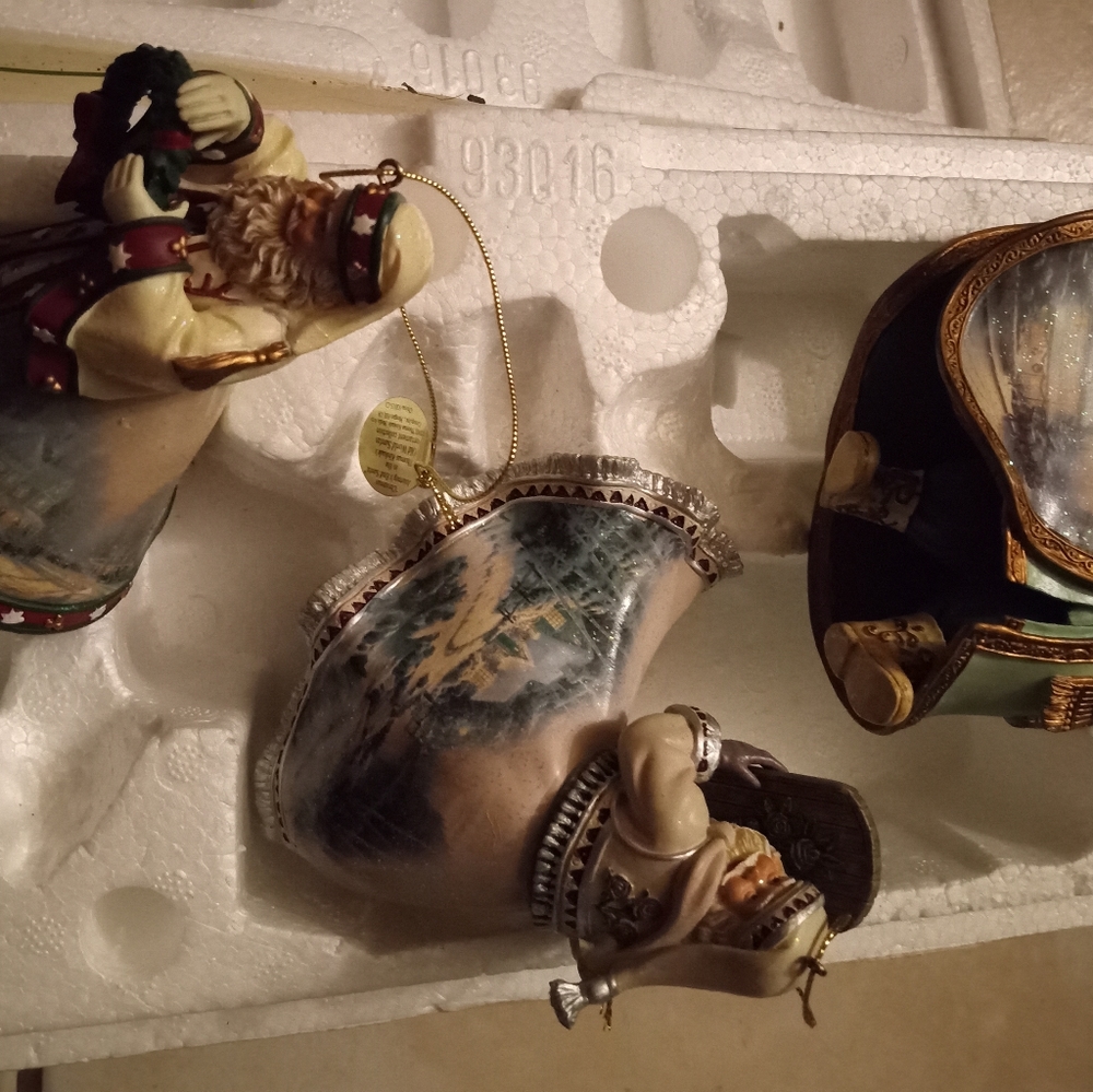 Ashton Drake Old World Santa Ornaments
